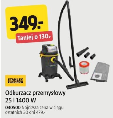 Odkurzacz przemysłowy 25 l 1400 W promocja w Jula