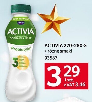 Activia 270-280G różne smaki promocja w Selgros