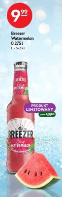Breezer Watermelon 0,275l promocja w Żabka