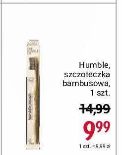 Szczoteczka bambusowa miękka niebieska Humble brush promocje