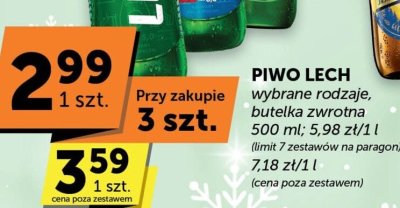 Piwo Lech promocja w Groszek