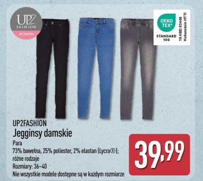 Jegginsy damskie  promocja w Aldi