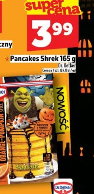 Pancakes Shrek 165 g Dr. Oetker promocja w TOPAZ