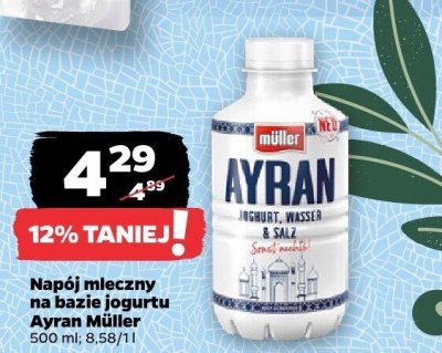 Nap贸j mleczny promocja w Netto