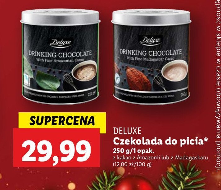 Czekolada w puszce madagascar Deluxe promocja