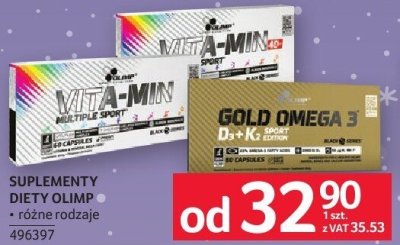 Suplement Vita-Min Plus Olimp, różne rodzaje promocja w Selgros