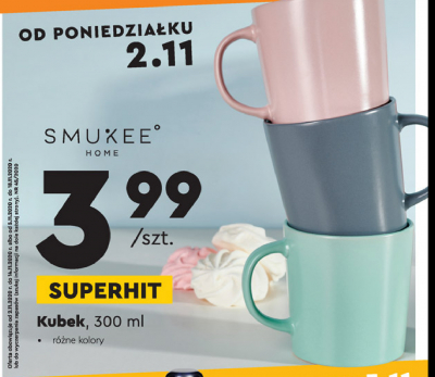 Kubek porcelanowy 300 ml Smukee home promocja