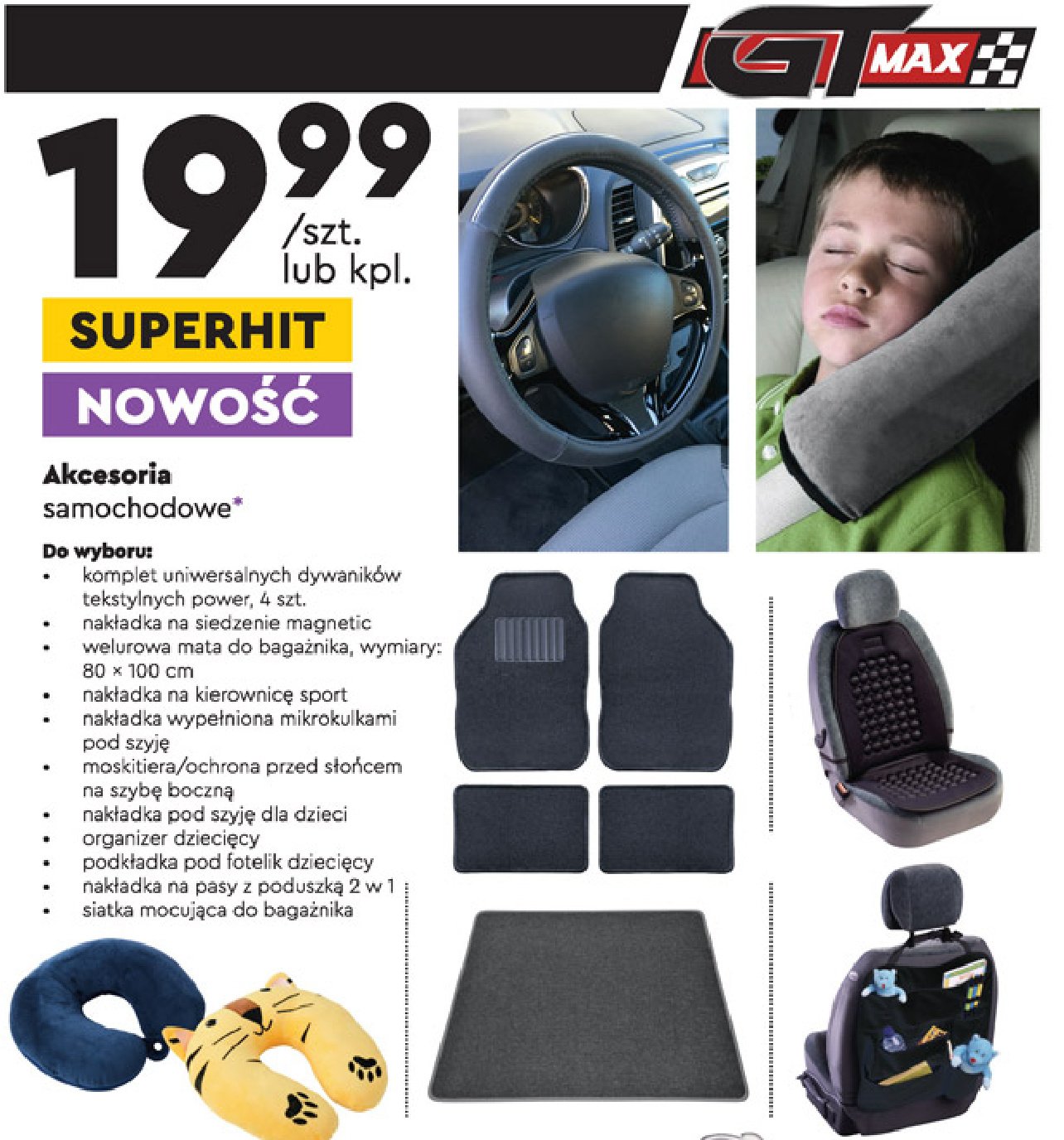 Moskitiera na szybę boczną Gt max promocja