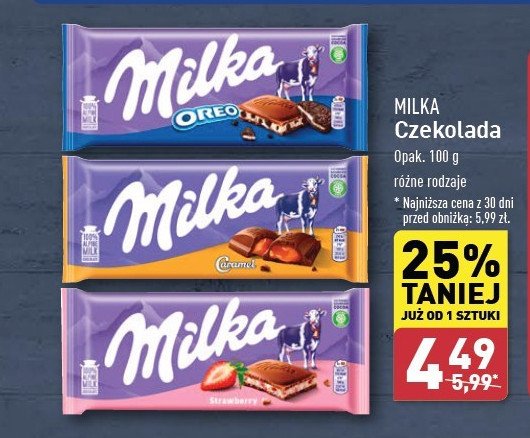 Czekolada oreo Milka promocja