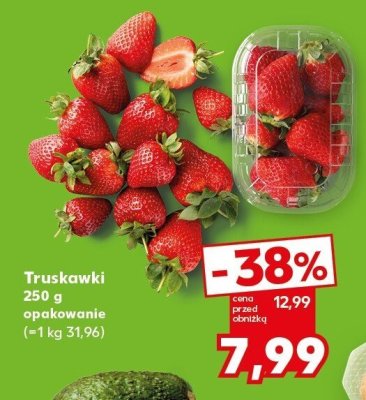 Truskawki Świeże jesz promocja w Kaufland