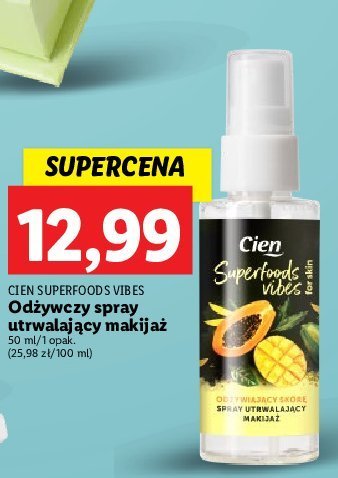 Spray od偶ywczy utrwalaj膮cy makija偶 promocja
