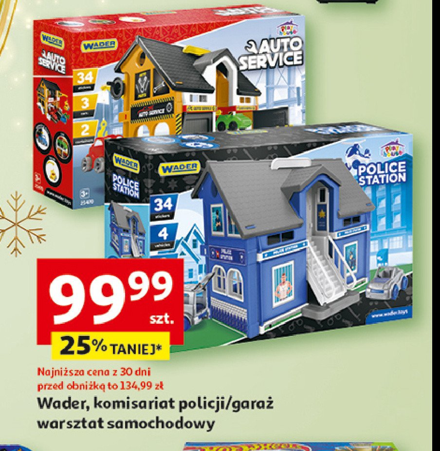 Warsztat samochodowy play house Wader promocja