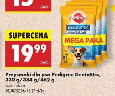 Przysmak dla psa średnie rasy Pedigree dentastix promocja