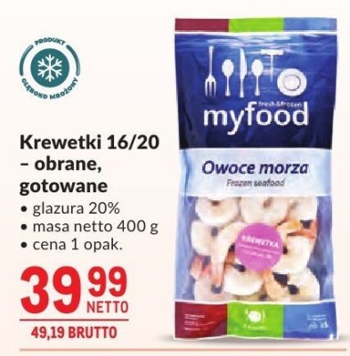 Krewetki promocja w Makro