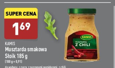 Musztarda z curry Kamis promocja