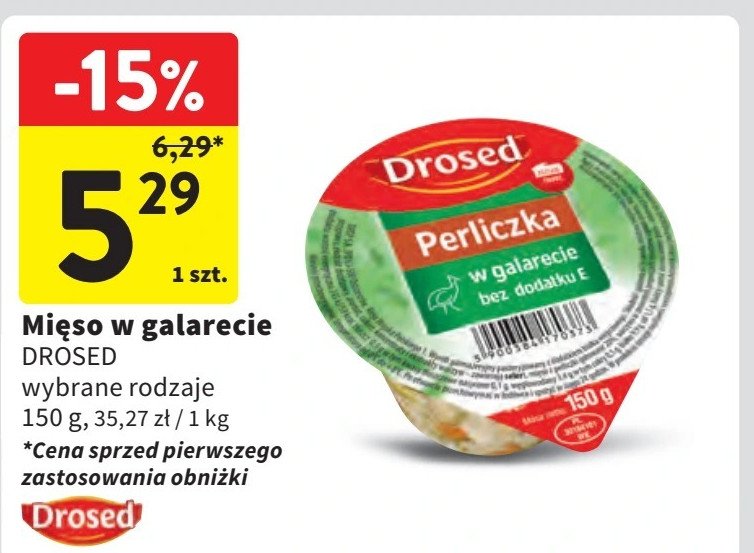 Perliczka w galarecie Drosed promocja