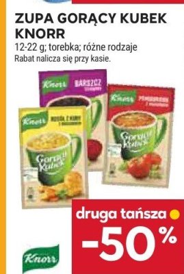 Zupa Gorący Kubek Knorr promocja w Stokrotka