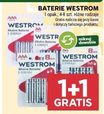 Baterie Westrom promocja w Stokrotka
