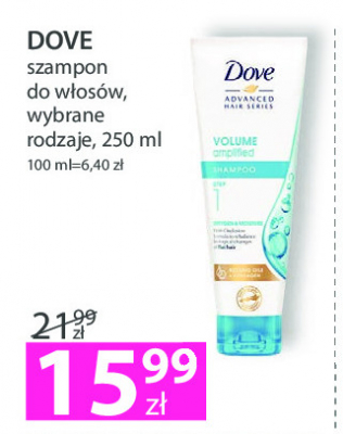 Szampon oxygen moisture Dove advanced hair series promocja