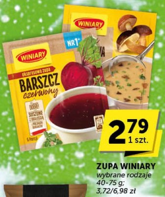 Zupa Winiary wybrane rodzaje promocja w Euro Sklep