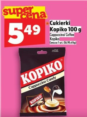 Cukierki Kopiko 100 g promocja w TOPAZ