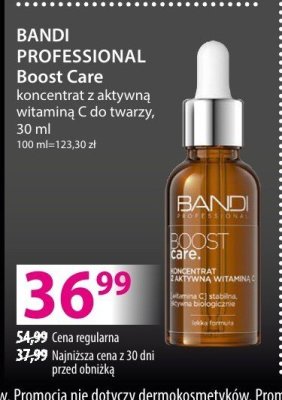 BANDI PROFESSIONAL Boost Care koncentrat aktywna kuracja rewitalizująca, 30 ml promocja w Hebe