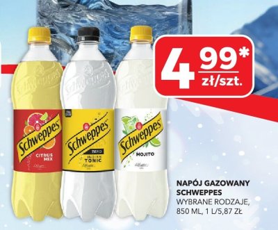 Napój gazowany Schweppes Tonic promocja w Top Market