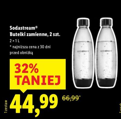 Butelki zamienne, 2 szt. promocja w Lidl