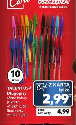 Długopisy kolorowe Talentus promocja