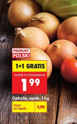 Cebula promocja w Biedronka