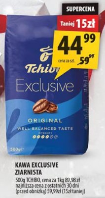 Kawa Tchibo Exclusive ziarnista promocja w Arhelan