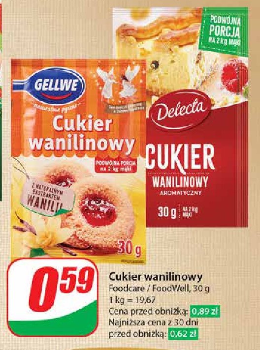 Cukier wanilinowy Gellwe promocja