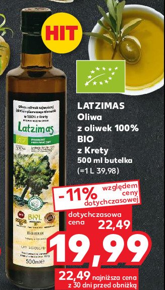 Oliwa z oliwek Latzimas promocja
