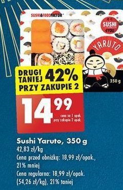 Sushi yaruto Sushi 4you promocja