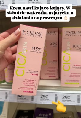 Krem nawilżająco-kojący  promocja w Hebe