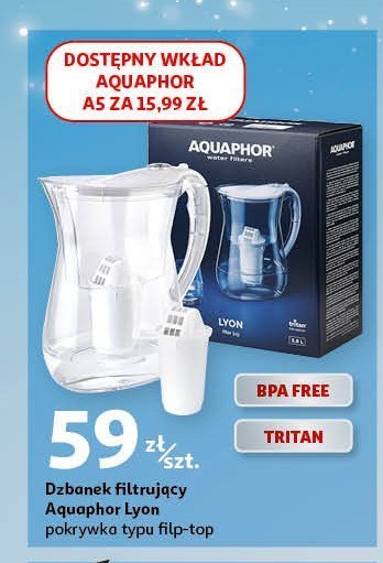 Wkład filtrujący a5 Aquaphor promocja w Auchan