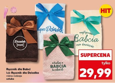 Ręcznik dla Babci  promocja w Kaufland