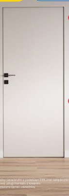 Skrzydło drzwiowe ukryte wewnętrzne i zewnętrzne promocja w Castorama
