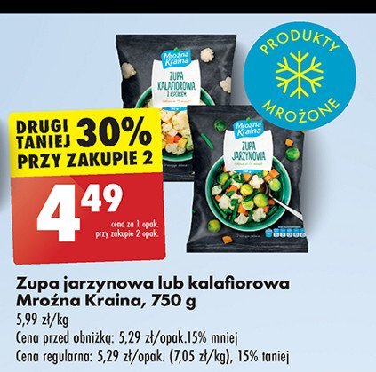 Zupa jarzynowa Mroźna kraina promocja