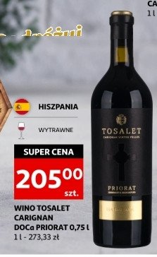 Wino TOSALET CARIGNAN promocja