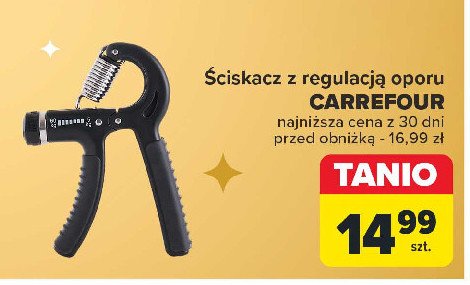 Ściskacz z regulacją oporu Carrefour promocja w Carrefour Market