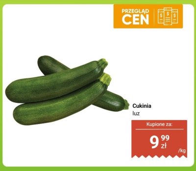 Cukinia luz promocja w Biedronka