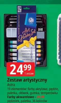 Zestaw artystyczny Astra promocja w Leclerc