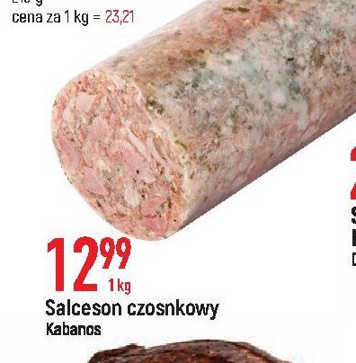 Salceson czosnkowy Kabanos promocja