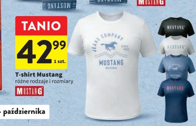 T-shirt meski Mustang promocja