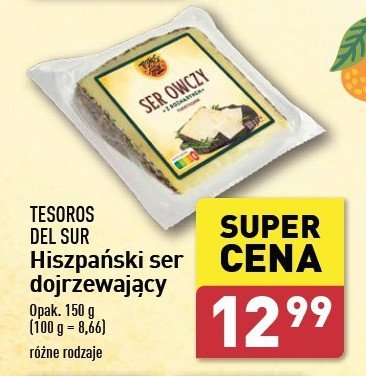 Ser owczy z rozmarynem TESOROS DEL SUR promocja