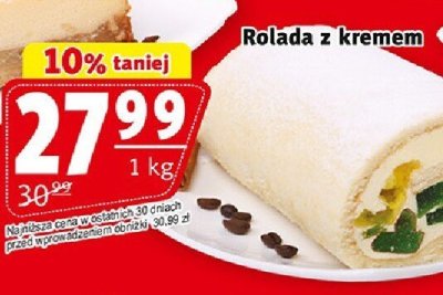 Rolada z kremem promocja w Prim Market