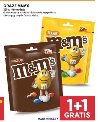 Draże M&M's Chocolate promocja w Stokrotka