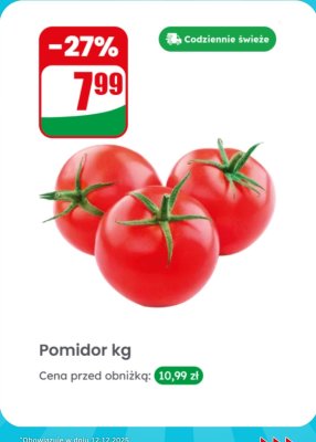 Pomidor kg promocja w Dino