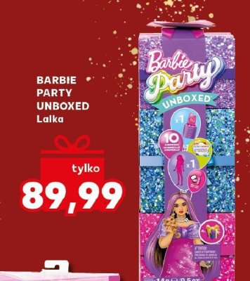 Lalka Party Unboxed promocja w Kaufland